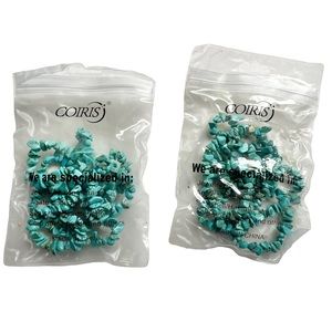 NEW Turquoise Loose Chips Stone Beads for Jewelry DIY Making 2 Strands